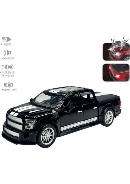 HCL-903 Çek Bırak 1:22 Sesli ve Işıklı Arazi Metal Pikap -Vardem Oyuncak indirimleri
