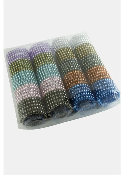 100 Adet Renkli Makarna Lastik Toka modelleri