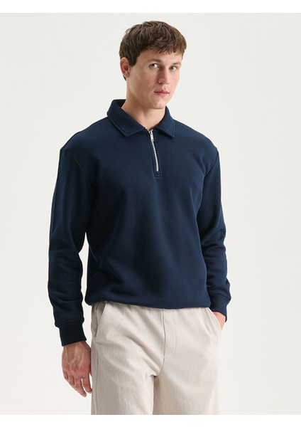 Lcw Yeni Yeni Sezon Polo Yaka Erkek Sweatshirt