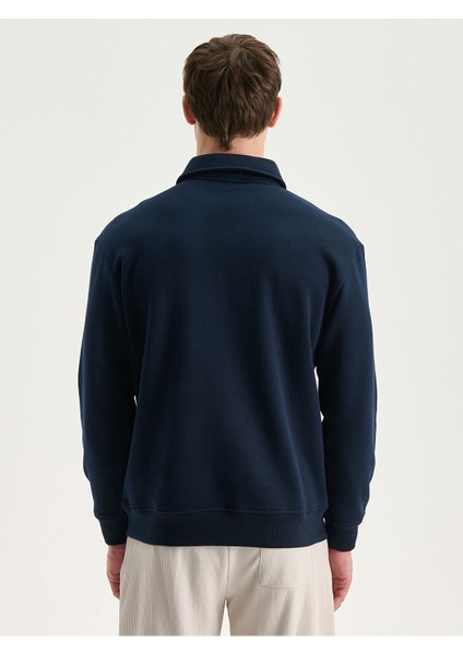 Lcw Yeni Yeni Sezon Polo Yaka Erkek Sweatshirt fırsatları