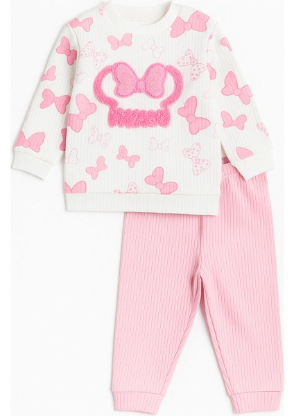 Kız Çocuk Desenli Ikili Takım fiyatları