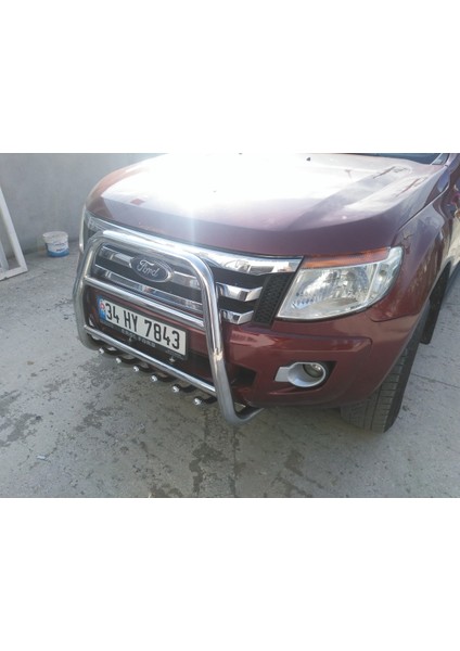 Ranger 2012-2015 (4x4) Yüksek Ön Koruma -Karterli - Iki Ara Borulu 60 - Emperor B modelleri