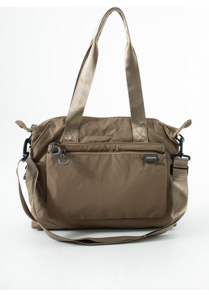 Sanmorris Genişleyebilir Yan Fermuarlı Paraşüt Kumaş Ayarlanabilir Omuz Çantası indirimleri