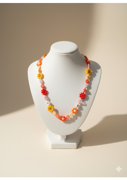 Papatya Rüyası Kolye (Boncuklu) fiyatları