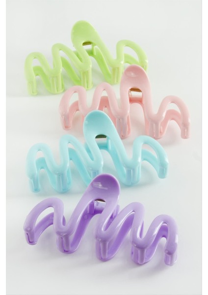 Zikzak Renkli Mandal Toka 12 cm