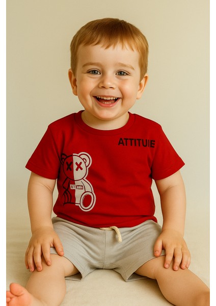 Şortlu Erkek Çocuk Yazlık Takım modelleri