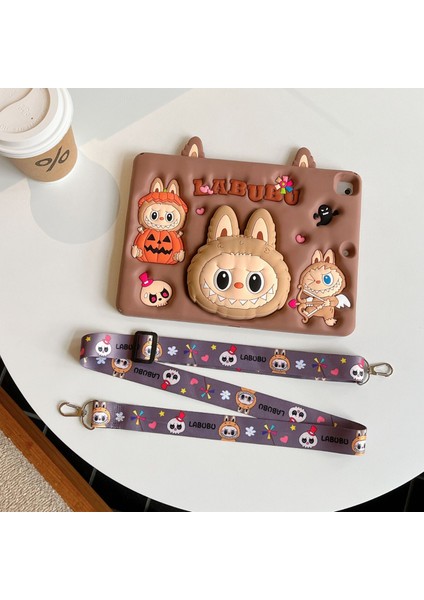 Honor Pad X9 11.5 Inç Uyumlu Askılı Labubu Kılıf Standlı Çocuklara Özel Sevimli Karakter+ Kalem fiyatları