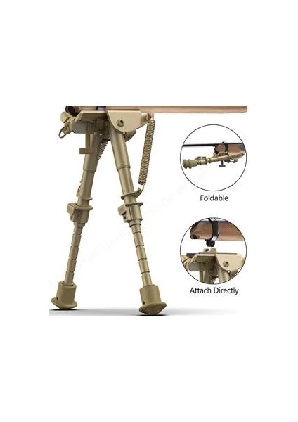 Üstün Metal Alaşım Yaylı Bipod Çatalayak fırsatları
