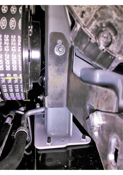 Hyundaı Tucson 2016-2021 Uyumlu - Ön Koruma - Bull Bar - Karterli - Yazı Saclı - 60 - Cobıa A modelleri