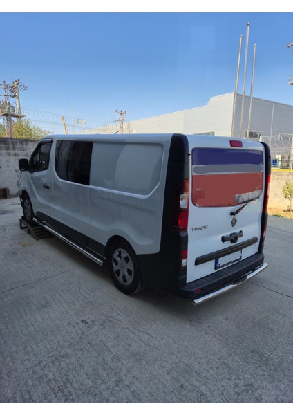 Trafıc 2015-2023 Kısa Şase 4lü Set (Ön Koruma - Krom Yan Basamak - Krom Tavan Çıtası -Arka Koruma) modelleri