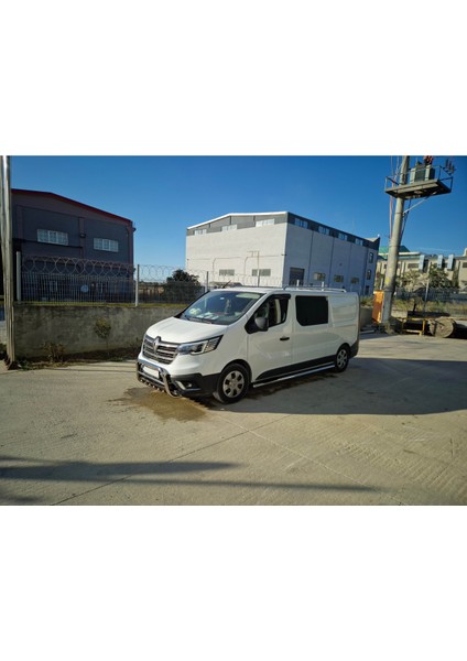 Trafıc 2015-2023 Kısa Şase 4lü Set (Ön Koruma - Krom Yan Basamak - Krom Tavan Çıtası -Arka Koruma)