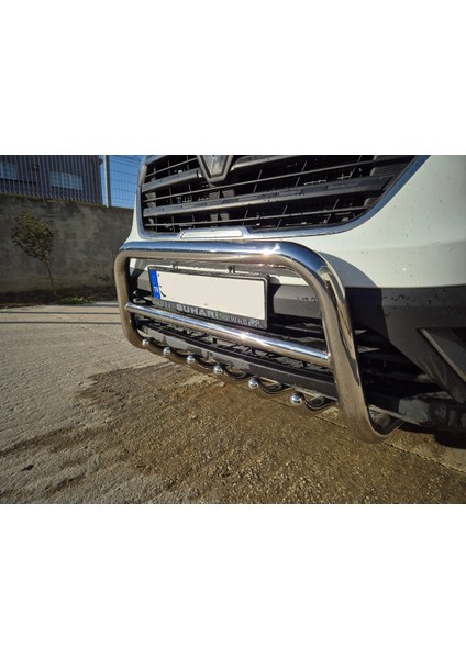 Trafıc 2015-2023 Kısa Şase 4lü Set (Ön Koruma - Krom Yan Basamak - Krom Tavan Çıtası -Arka Koruma)