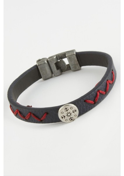 Zikzak Ip Desenli Kaliteli Suni Deri Bileklik fiyatları