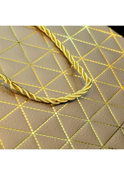 Küçük Boy Gold Ipli Karton Çanta fiyatları