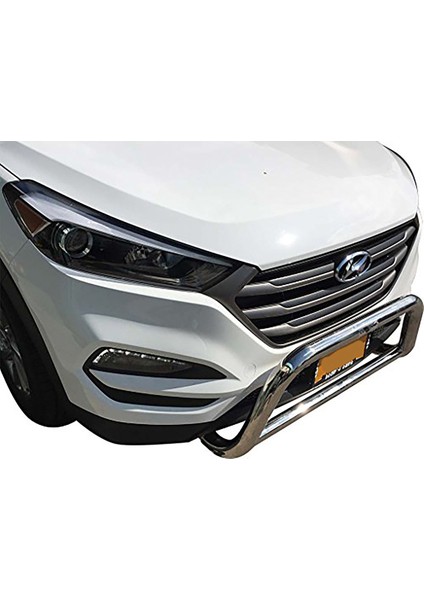 Hyundaı Tucson 2016-2021 Uyumlu - Ön Koruma - Bull Bar - Kartersiz - Alt Borulu - 60 - Barred C fiyatları