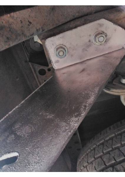 Ranger 2012-2015 U-Tipi Düz Bükümlü Arka 70 Lik Borudan - Guard Incambered A