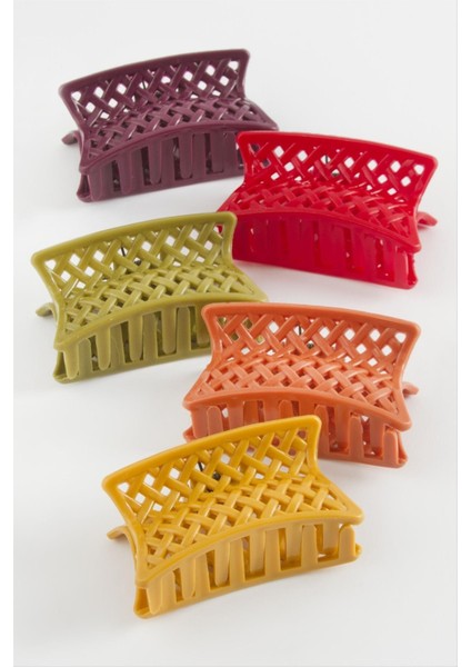 Fileli Renkli Mandal Toka 6 cm