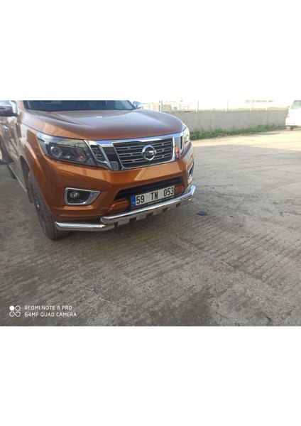 Nissan Navara ve Mercedes X-Class 2017-2020 Mat Siyah Shark Bıyık