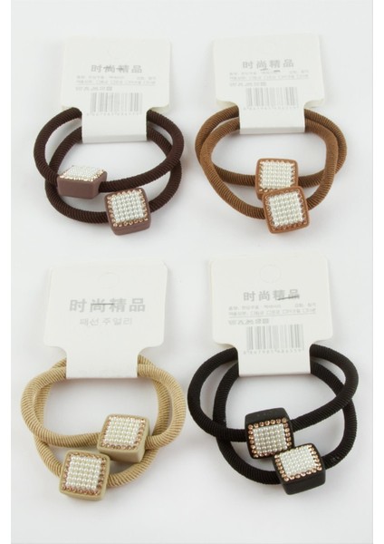 Kare Inci Lastikli Toka 2 Adet modelleri