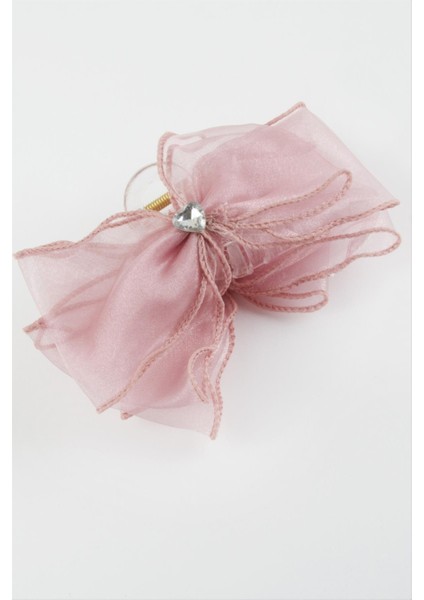 Fiyong Tüllü Taşlı Renkli Mandal Toka 13 cm fiyatları