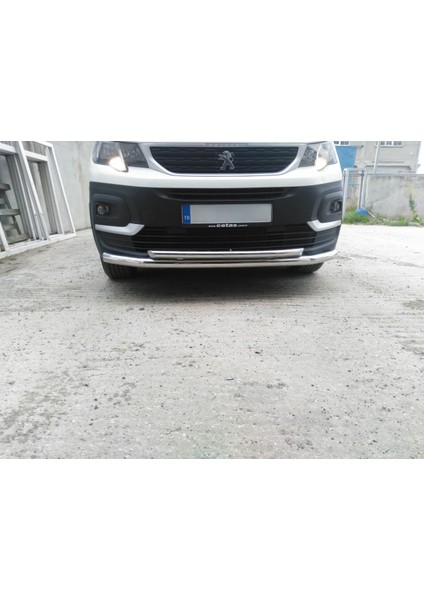 Citroen Berlingo 2019+ Krom Saclı Yan Basamak + Çiftli Bıyık + Arka Koruma | 3 Lü Set