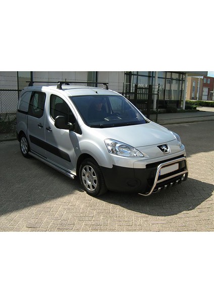 Berlingo - Partner 2008-2018 - Ön Koruma - Bull Bar - Kartersiz - Ara Borulu 60 - Bream A