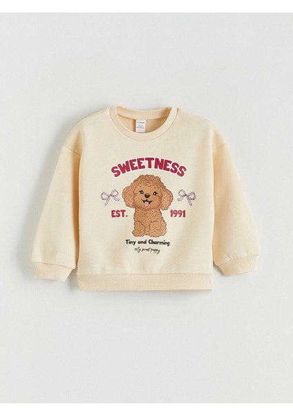 Lcw Yeni Peak Yeni Sezon Bisiklet Yaka Kız Çocuk Kalın Sweatshirt 2'li fiyatları