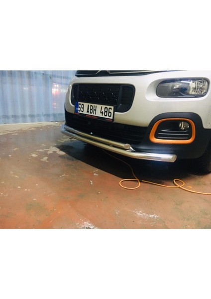 Toyota Proace (2019-2025) - Ön Tampon Koruma Demiri - Bükümlü Çiftli Bıyık - 60 - Scaft A indirimleri