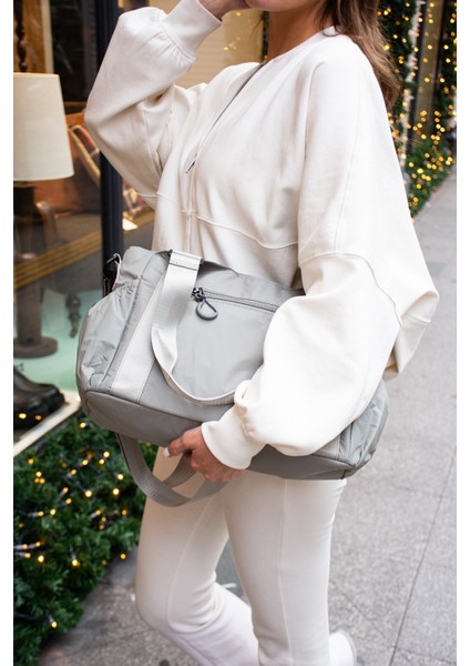 Sanmorris Hafif ve Dayanıklı Paraşüt Kumaş El ve Çapraz Askılı Çok Bölmeli Çanta indirimleri