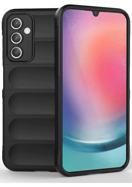 MYT09 Samsung A36 Kılıf Optimum Silikon - Siyah