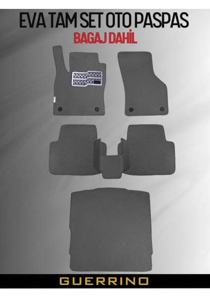 TOYOTA-COROLLA-CROSS-(2021-2025) Için Eva Ful Paspas Takımı (Metal Topukluk Dahil)