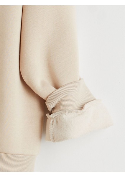 Lcw Yeni Yeni Sezon Bisiklet Yaka Kız Çocuk Sweatshirt fiyatları