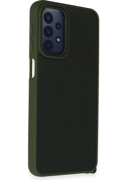 MYT09 Samsung Galaxy A33 5g Kılıf Elegant Kapak - Yeşil