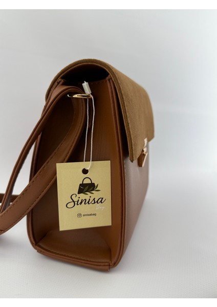 Kadın Vintage Model Süet Detaylı Omuz Çantası fırsatları