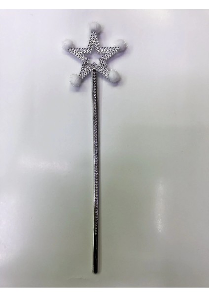 Yıldız Peri Asası Sihirli Değnek Beyaz Ponponlu fiyatları