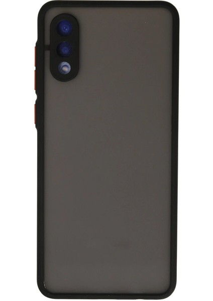MYT09 Samsung Galaxy A02 Kılıf Montreal Silikon Kapak - Siyah