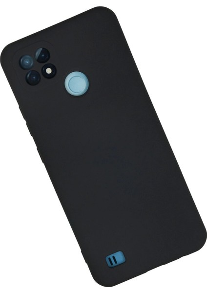 MYT09 Realme C21 Kılıf Nano Içi Kadife Silikon - Lacivert fiyatları