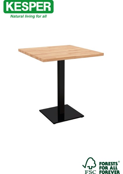 Masif Ahşap Kare Mutfak/balkon Masası 60X60 modelleri