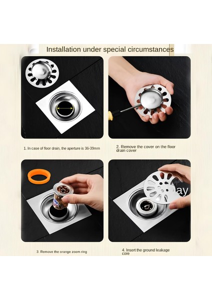 Koku ve Geri Akış Önleyici Gider Aparatı modelleri