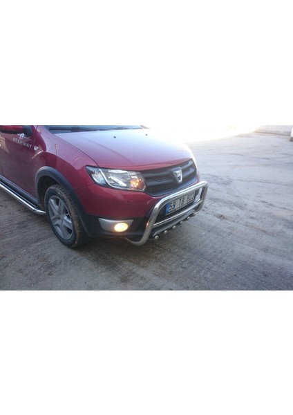 Dacıa Sandero STEPWAY(2012-2020) Krom Ön Koruma - Bream A indirimleri