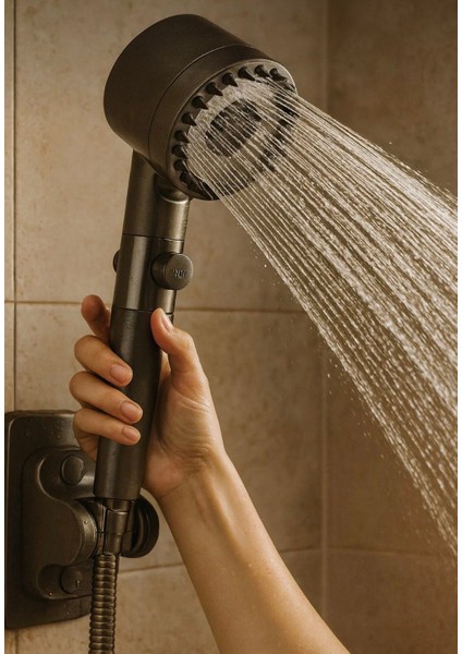 Masaj Başlıklı Su Atasarruflu Kireç Önleyici Özellikli Yüksek Basınç Duş Başlığı(2filtreli) fiyatları