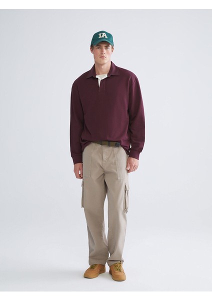 Lcw Yeni Yeni Sezon Polo Yaka Erkek Sweatshirt fiyatları