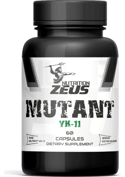 Mutant YK11 Zeus Nutrition 60 Kapsül