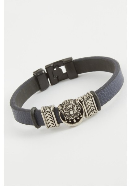 Osmanlı Bayrağı Kaliteli Suni Deri Bileklik