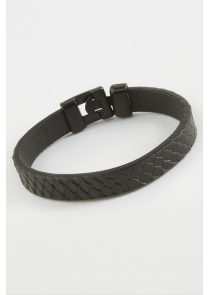 Siyah Renkli Kaliteli Suni Deri Bileklik fiyatları