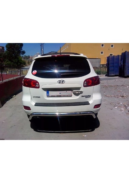 Hyundaı Santa Fe 2006-2012 Arka U Koruma - Ø60 - Guard Incambered B