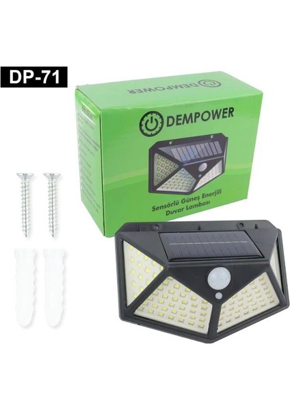 100 Ledli Bahçe Lambası