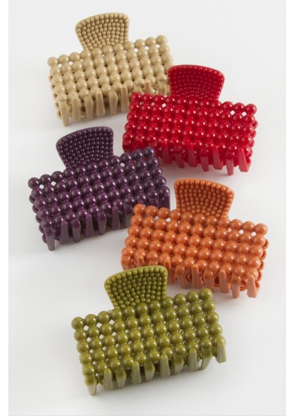 Dikdörtgen Renkli Mandal Toka 6 cm modelleri