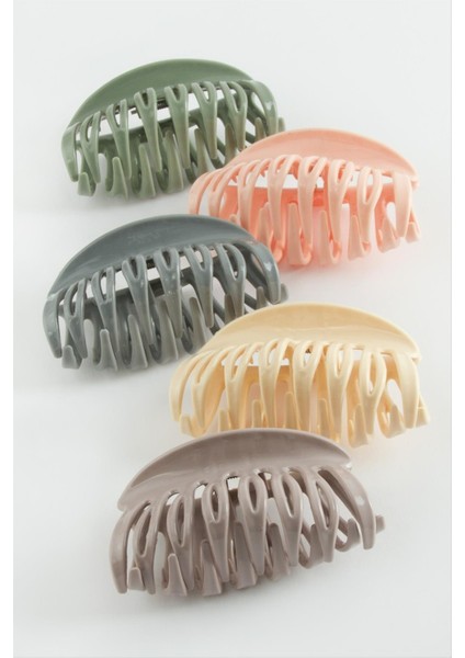 Oval Fileli Renkli Mandal Toka 8 cm modelleri