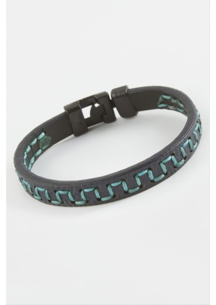 Labirent Kaliteli Suni Deri Bileklik